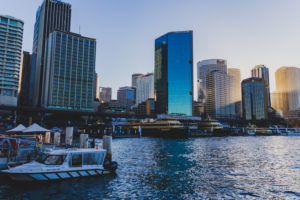 Hotels along Circular Quay in Sydney