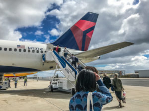 Delta Airplane Passengers