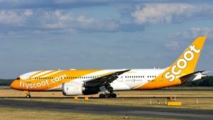 Scoot Airplane © Colicaranica | Dreamstime.com