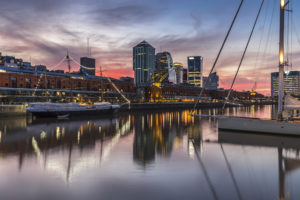 Puerto Madero in Buenos Aires, Argentina