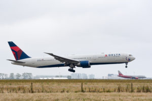 Delta Air Lines flight