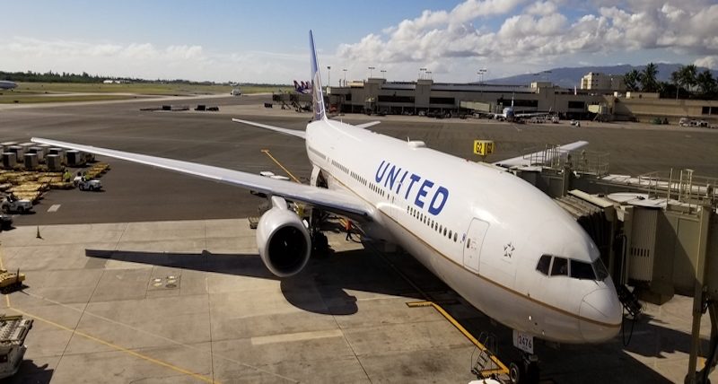 United plane