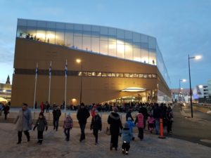 Oodi New Central Library of Helsinki, Finland