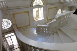 National Museum of Fine Arts with Stairway in Valletta, Malta