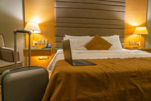 Hotel room in the business trip © Vquang90 | Dreamstime.com