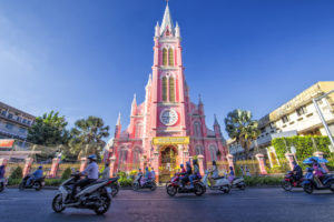 Pink Church of Ho Chi Minh City, Vietnam