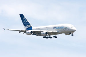 Airbus A380 Landing