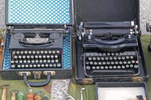 Vintage Cyrillic Typewriter