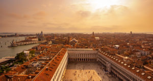 Saint Mark's Square in Venice, Italy.