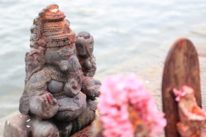 Lord Ganesha Statue at Riverside of Bengaluru, India