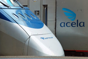 Amtrak high speed train Acela