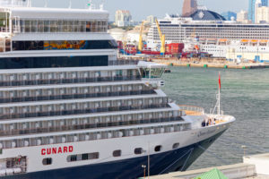 Cunard's luxury cruise ship, Queen Elizabeth