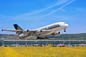 Singapore Airlines A-380. Photo: Swisshippo - Dreamstime.com