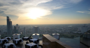 View from restaurant in Bangkok