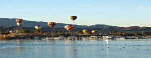 hot air balloons