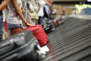 baggage claim in airport