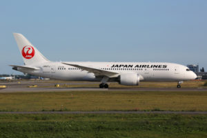 Japan Airlines Boeing 787 Dreamliner