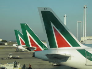 Alitalia airplanes