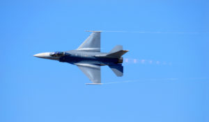 A Navy F-14 reaching supersonic speed © David Smith | Dreamstime.com