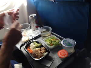 Inflight dining © Deanpictures | Dreamstime.com