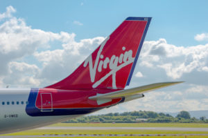 Virgin Atlantic Airways Airbus A340 tail