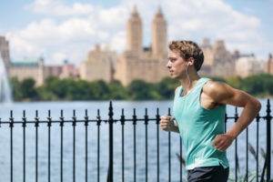 Running in New York City Central Park