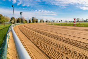 Keeneland racetrack in Lexington, KY