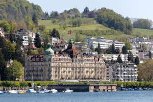 Palace Luzern on Lake Lucerne