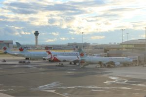 Air Canada at Toronto Airport