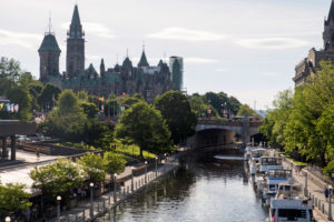 Downtown Ottawa, Canada.