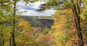 The New River Gorge Bridge In West Virginia