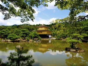 Temple of the Golden Pavilion in Kyoto