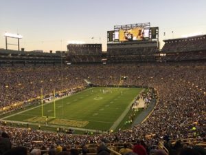 Dusk at Lambeau Field Greenbay Packers