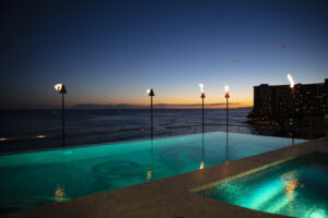 rooftop pool