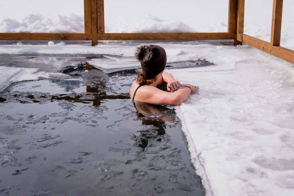 ice bathing 