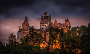 Bran Castle in Transylvania exterior