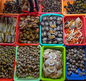 Seafood markets of Ho Chi Minh City