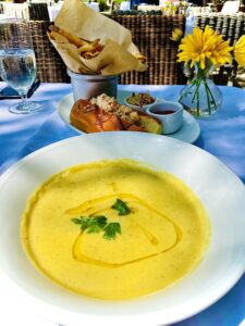 Summer squash soup