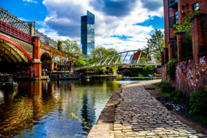 Manchester, Irwell River, Deansgate