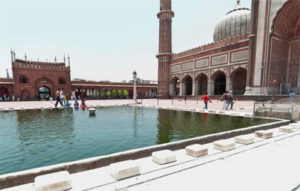 Jama Masjid Mosque, one of the biggest in India