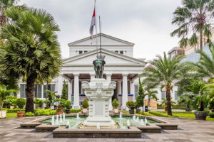 National Museum on Merdeka Square in Jakarta, Indonesia