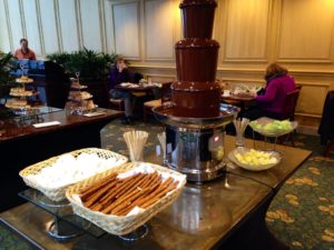 The Langham, Boston, chocolate bar