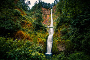 Multnomah Falls and greater Columbia River Gorge National Scenic Area