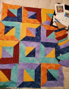 Quilt box and patterns