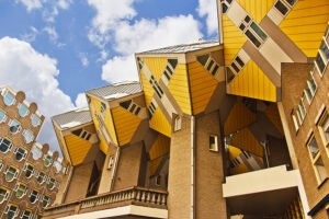 Unique cube houses, Rotterdam