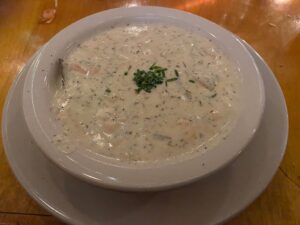 salmon chowder