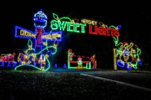 Hershey holiday lights