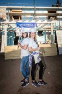 Habitat for Humanity, Carly and Kaitlind